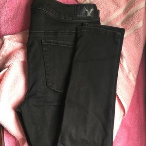 American Eagle Black Skinny Jeans